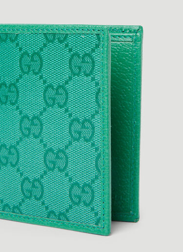 Gucci GG Crystal Bi-Fold Wallet Green guc0154049