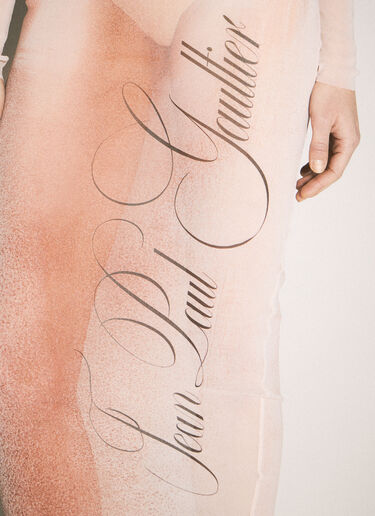 Jean Paul Gaultier Le Classique 맥시 원피스 핑크 jpg0259022