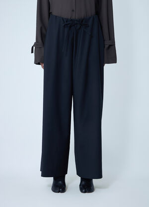 TOTEME Drawstring Dinner Pants Black tot0263022