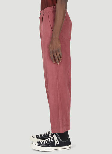 Alive & More Studio Dyed Pants Red aam0146004