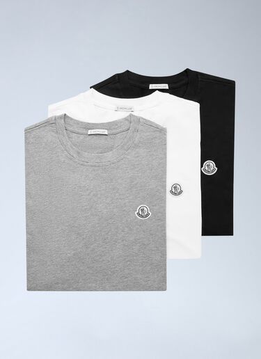 标志图案T恤 Moncler 标志图案T恤 黑色 mon0163038