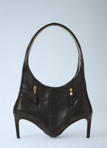 LN-CC® - Eden Tan: Bootbag 6 Shoulder Bag - Black Eden Tan Bootbag 6 Shoulder Bag Black ede0362010