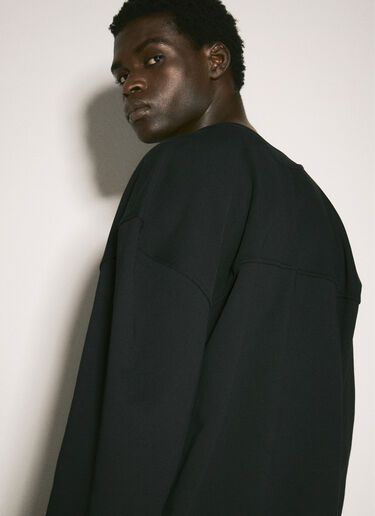 Sunken Orb Sander Sweatshirt Vivienne Westwood Sunken Orb Sander Sweatshirt Black vvw0158005