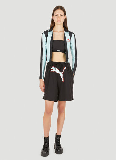 Puma x Dua Lipa Logo Tape Crop Top Black pdl0250010