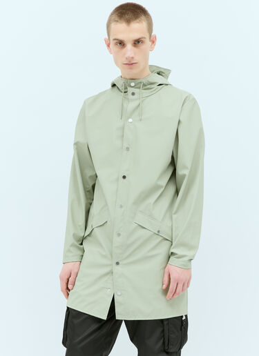 Rains Lightweight Long Jacket Green rai0356002