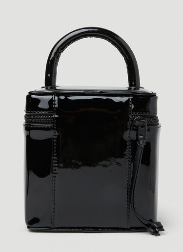 Acne Studios Face Plaque Vanity Handbag Black acn0251008