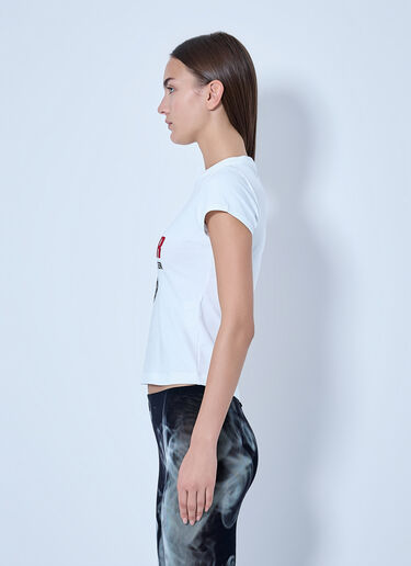 LN-CC® - Jean Paul Gaultier: The Gaultier Baby Tee - White Jean Paul Gaultier The Gaultier Baby Tee White jpg0266014
