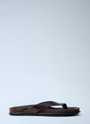 Jacquemus Les Tatanes Sandals Brown jac0164030