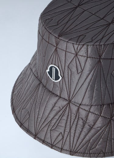 Moncler x Rick Owens Quilted Bucket Hat Grey mcs0363030