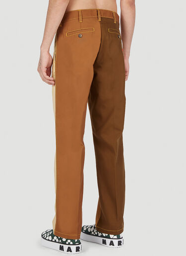 Marni x Carhartt Colour Block Panel Pants Brown mca0150016