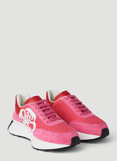 Alexander McQueen Sprint Runner Sneakers Pink amq0251050