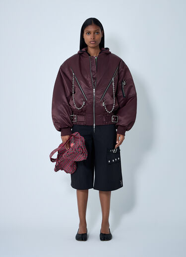 Helter Bomber Jacket Chopova Lowena Helter Bomber Jacket Brown cho0262008