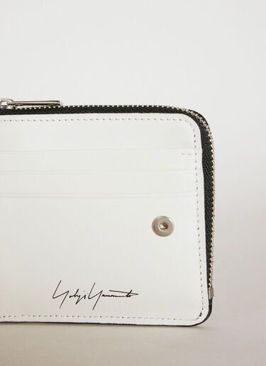 Logo Bi-Fold Leather Wallet Y-3 Logo Bi-Fold Leather Wallet Black yyy0354025