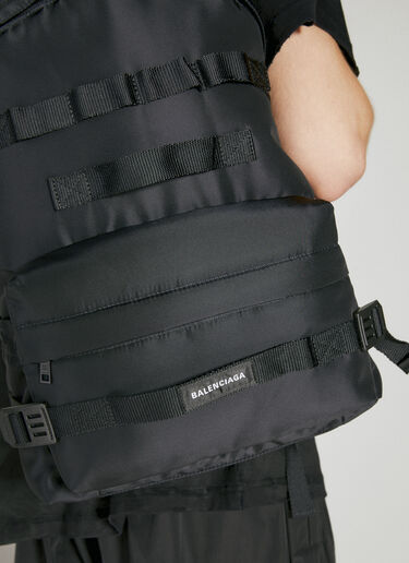 Balenciaga Army Medium Multicarry Backpack Black bal0154056