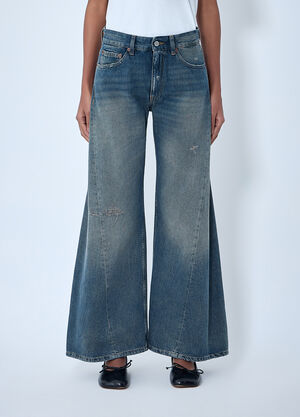 MM6 Maison Margiela Five-Pocket Jeans Blue mmm0264010