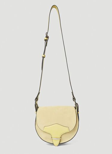 Isabel Marant Botsy Satchel Small Shoulder Bag Yellow ibm0251021