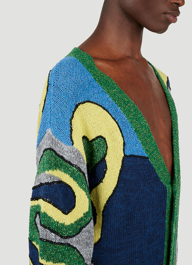 Kenzo Abstract 开衫 绿色 knz0152011