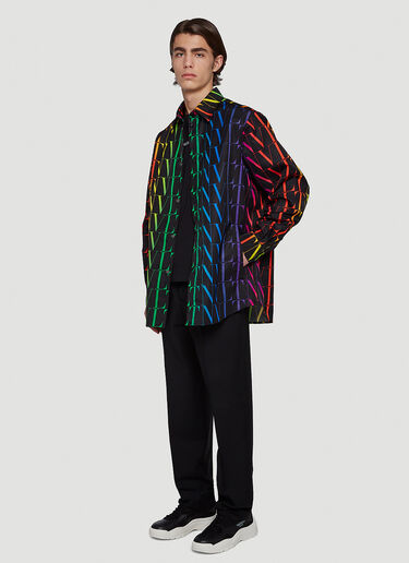 Valentino VLTN Multicoloured Shirt Black val0143010