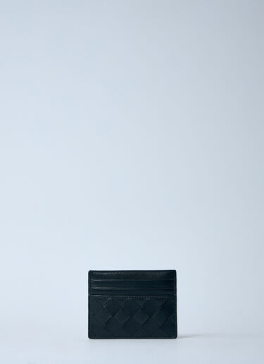 Bottega Veneta Intrecciato Leather Cardholder Black bov0260024