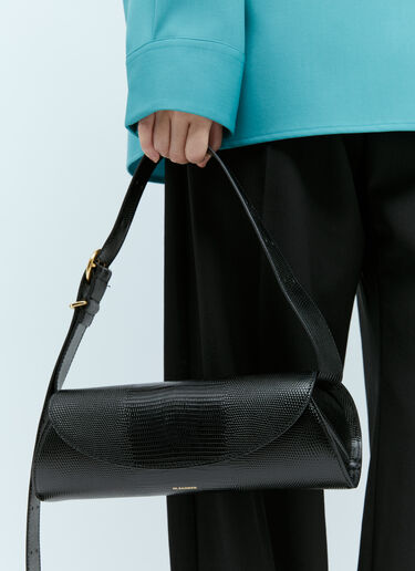 カンノーロ スモールショルダーバッグ Jil Sander カンノーロ スモールショルダーバッグ ブラック jil0255006