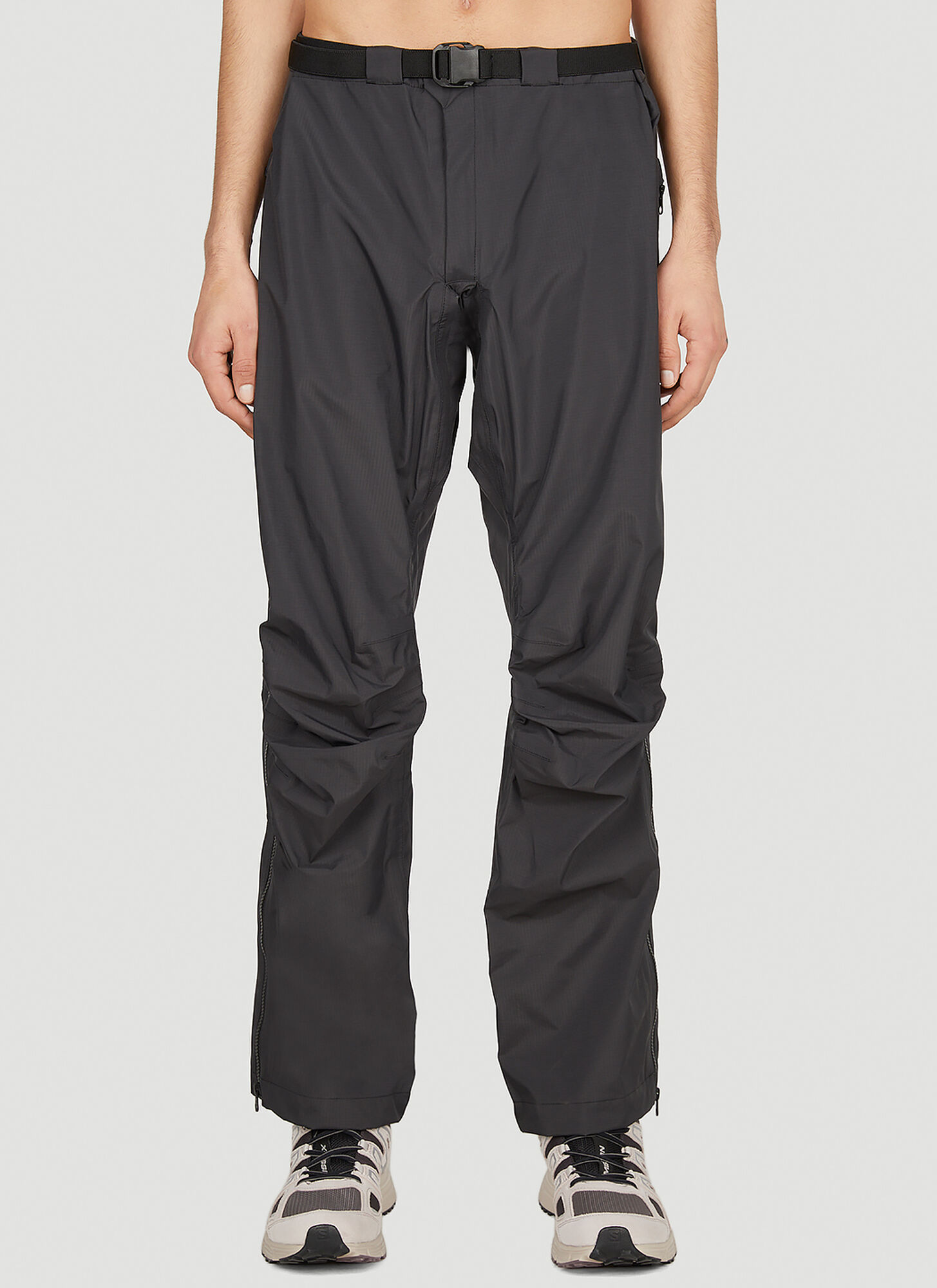 Shop Gr10k Arc Track Pants In Dark Grey