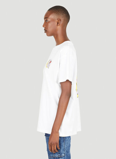 Sky High Farm Workwear Perennial Will Sheldon 印花T恤 白 skh0350016