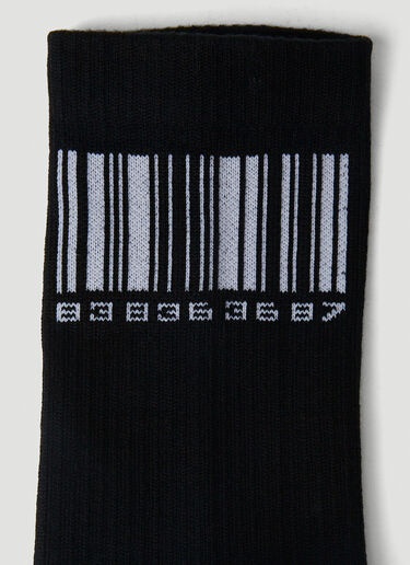 VTMNTS Barcode Socks Black vtm0351015