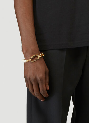In Gold We Trust Bold Pearl Chain Bracelet Gold igw0344002