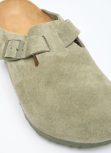 Birkenstock Boston 穆勒鞋 绿色 brk0362015