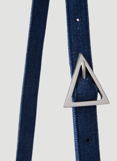 Bottega Veneta Cassette Denim Shoulder Bag Blue bov0352003
