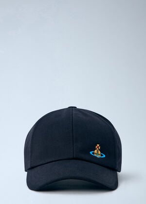 Vivienne Westwood Uni Baseball Cap Black vvw0166021