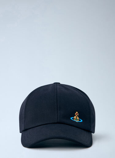 LN-CC® - Vivienne Westwood: Uni Baseball Cap - Black Vivienne Westwood Uni Baseball Cap Black vvw0166021