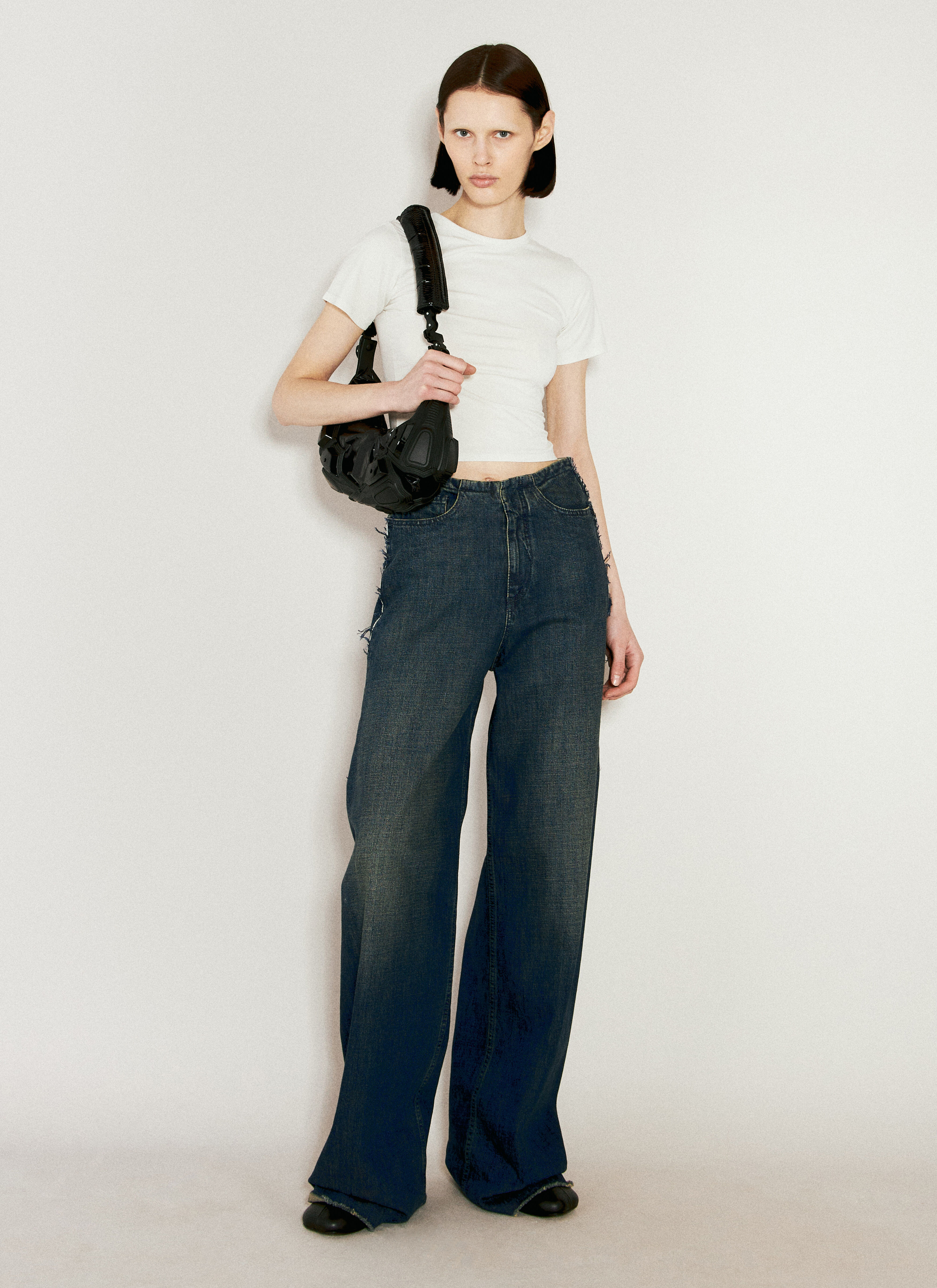 Innerraum Women's' Small Object M02 Half Moon Shoulder Bag Innerraum Women's' Small Object M02 Half Moon Shoulder Bag