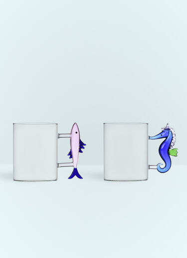 Ichendorf Milano Set Of Six Marine Garden Mugs Clear wps0691500