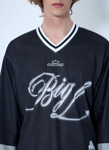 Awake NY The Big Picture Hockey Jersey Black awk0164002