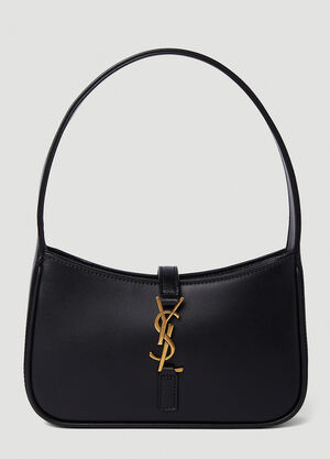 Saint Laurent Le 5 à 7 Hobo Mini Shoulder Bag Black sla0249223