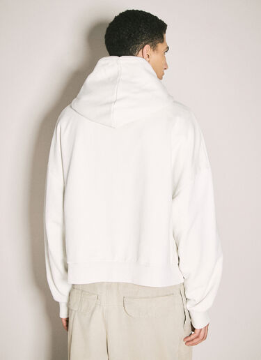 Entire Studios Eternal Zip Hooded Sweatshirt White ent0157030