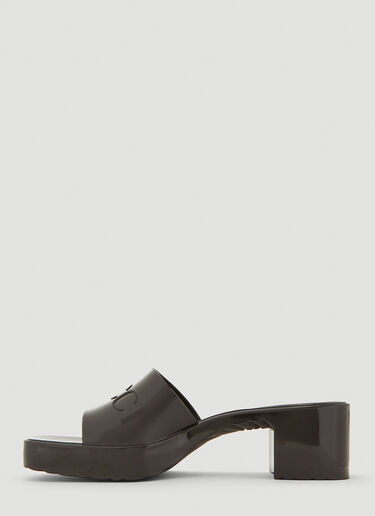 Gucci Rubber Mules Black guc0241081