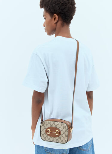 Gucci Horsebit 1955 Small Shoulder Bag Brown guc0257129
