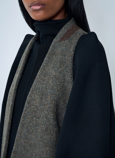 Wool Draped Waistcoat Rick Owens Wool Draped Waistcoat Grey ric0262001