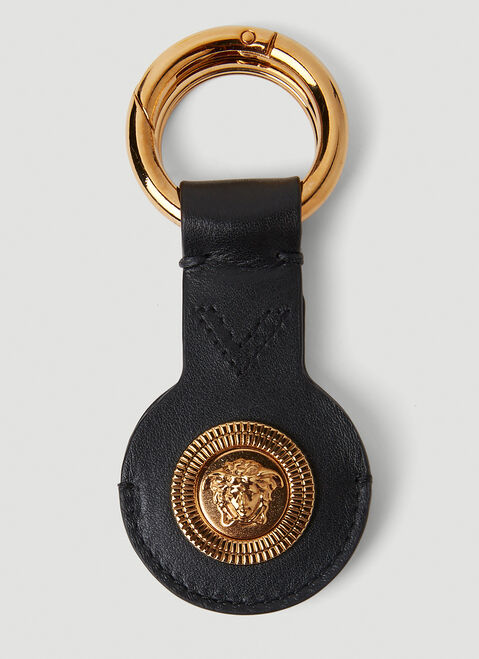Thom Browne Medusa Biggie Keychain Grey thb0349001