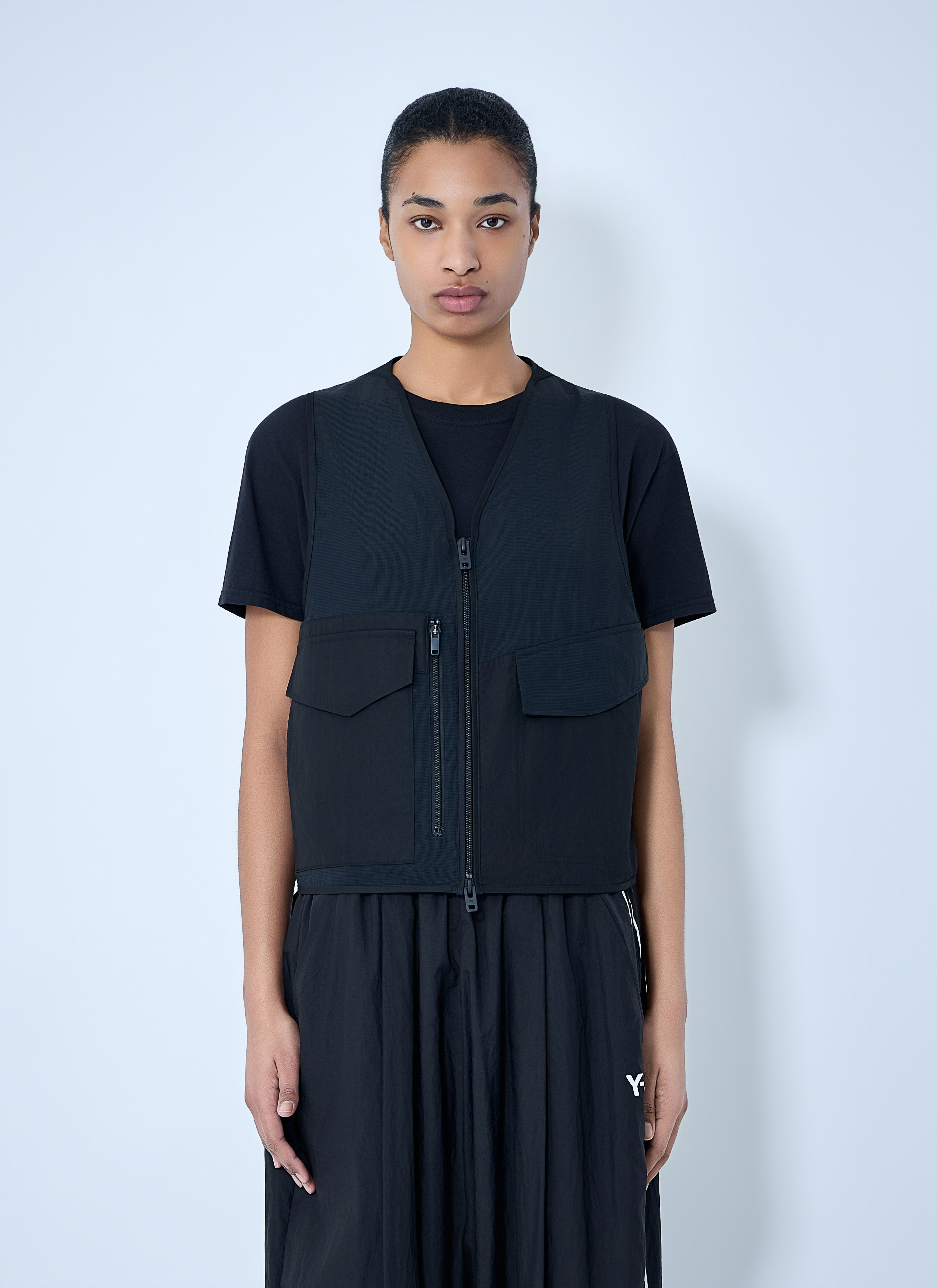 ORIENS LIGHT WEAR TEAM UTILITY VEST Lサイズ Y-3 Women's' Tactical Utility Vest in Black | LN-CC®