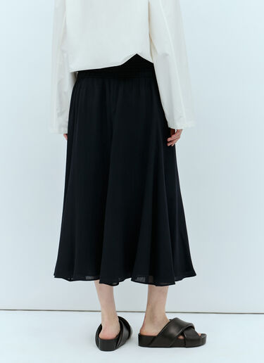 Chloé 中长喇叭半裙  蓝色 chl0255012