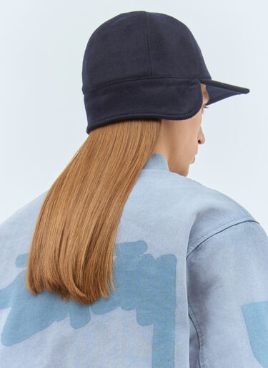 Stüssy 护耳羊毛鸭舌帽 藏蓝色 sts0159018
