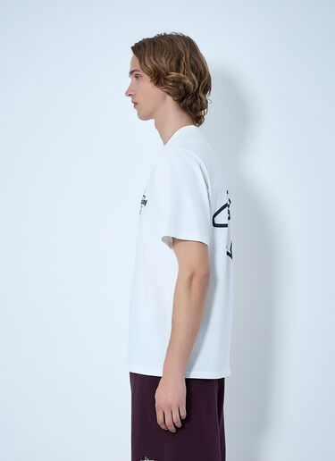 Stüssy Surf Size Pig. Dyed T-Shirt White sts0164026