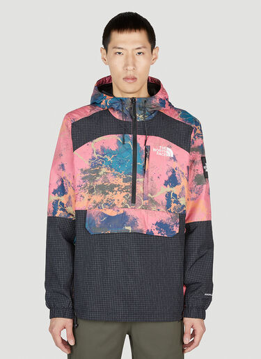 The North Face Convin Distort-Print Anorak Jacket Pink tnf0152048