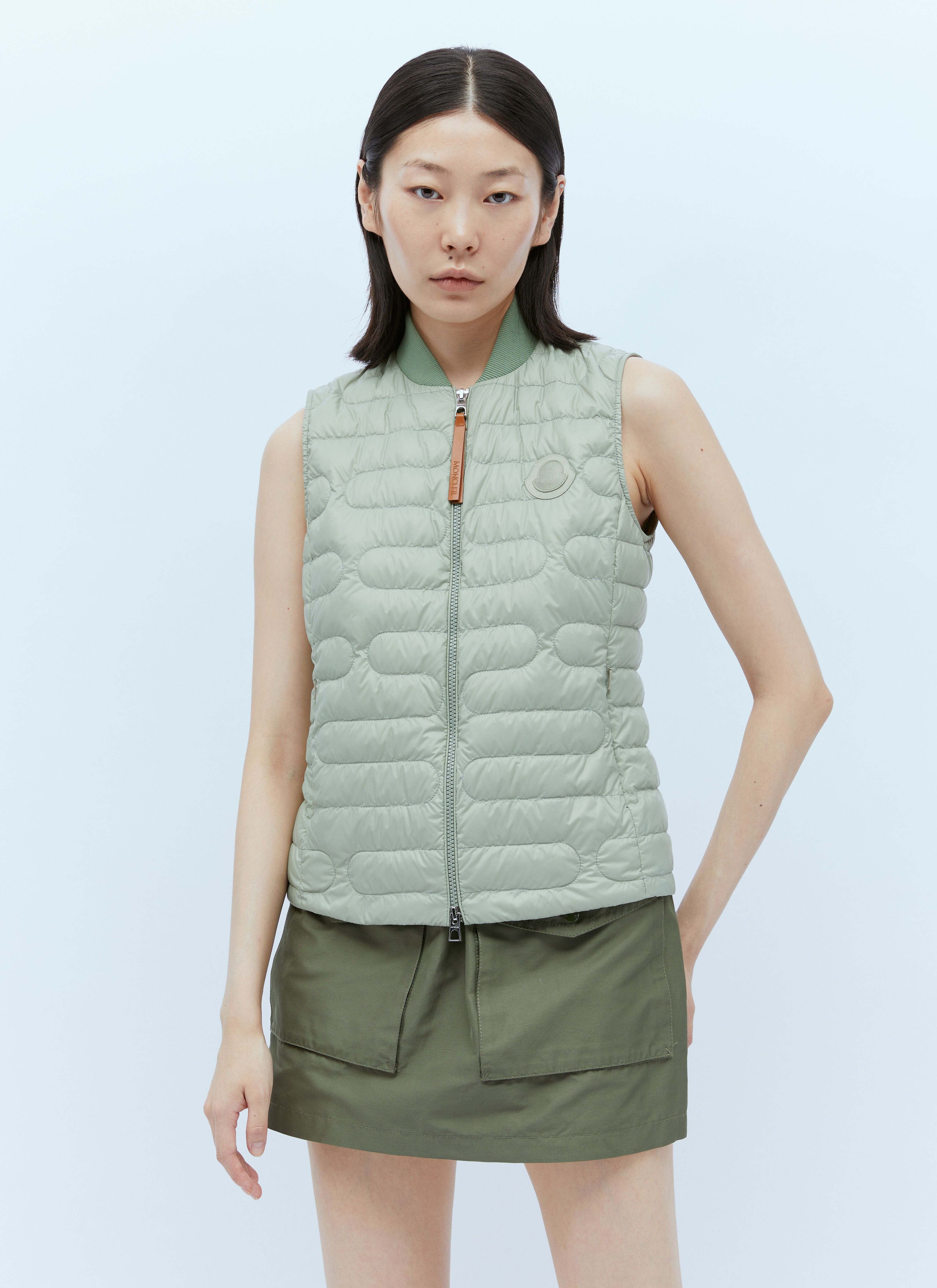 Thom Browne Perille Down Vest Navy thb0255003