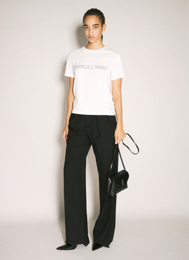 Saint Laurent Reverse T-Shirt White sla0251008