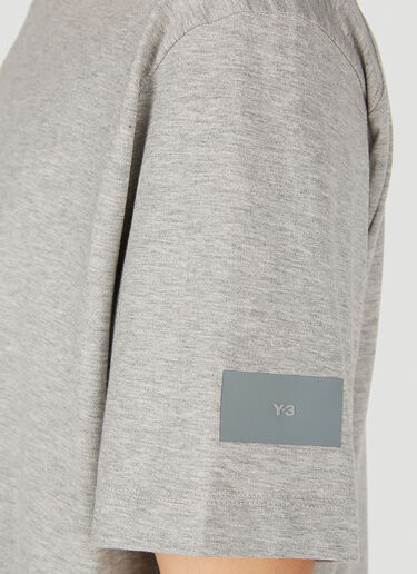 Relaxed Logo Patch T-Shirt Y-3 Relaxed Logo Patch T-Shirt Grey yyy0352020