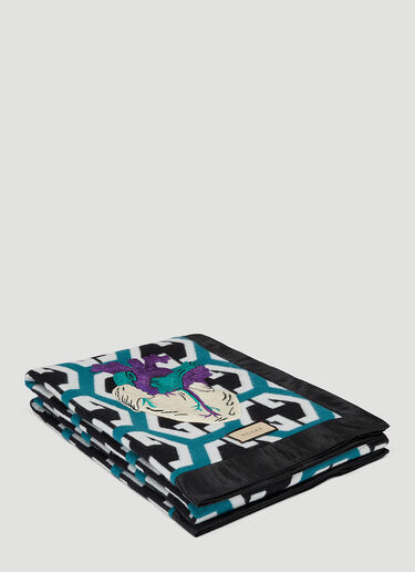 Gucci GG Exagonal Blanket Black wps0680005